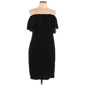 1. State Strapless Frill Bodycon Dress Women’s Size Large Black